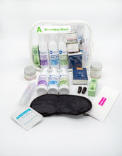 Load image into Gallery viewer, Luxury Waterless Flight / Travel wash Bag Set