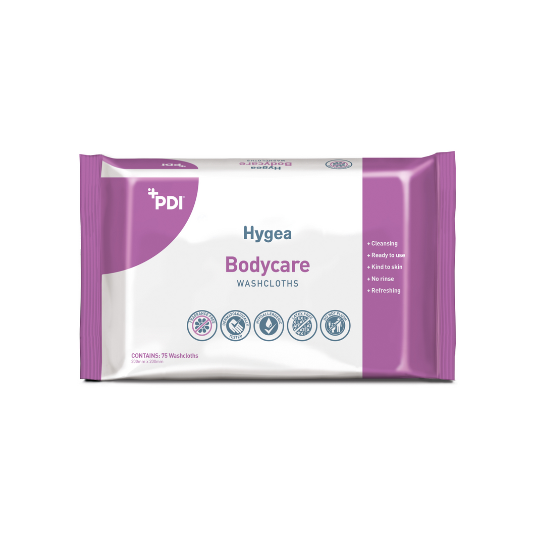 Hygea PDI Body care Personal Washcloths (75 Pack)