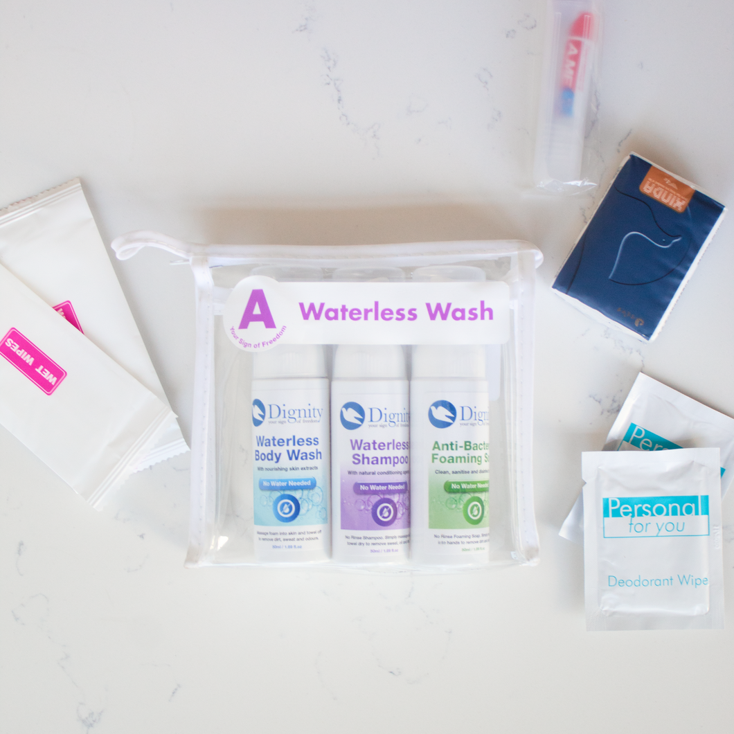 Small Waterless Travel Bag